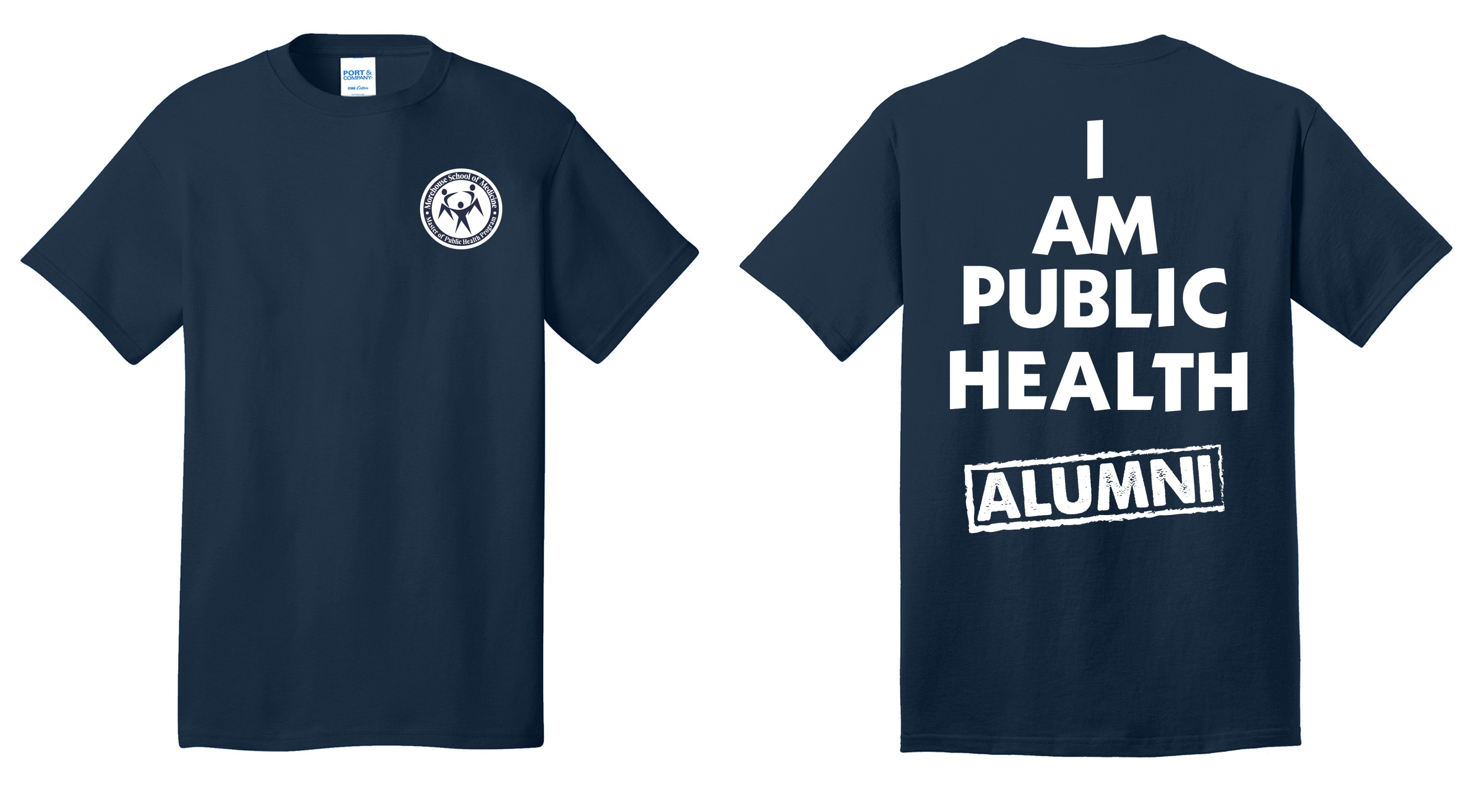 MSM I Am Public Health Alumni Tee