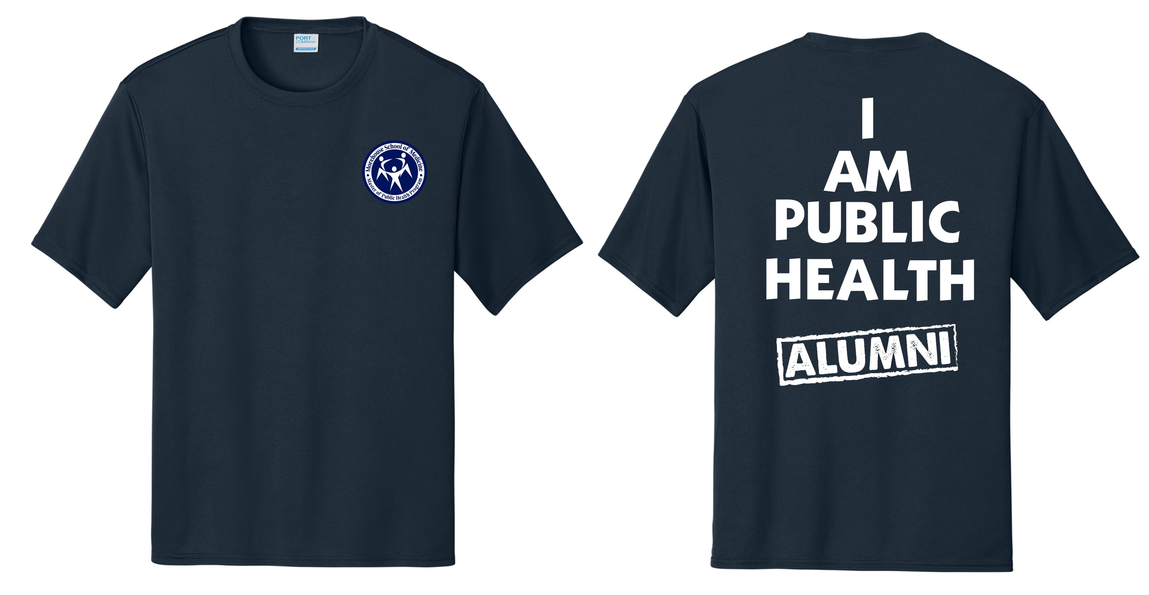 MSM I Am Public Health Alumni Performance Tee